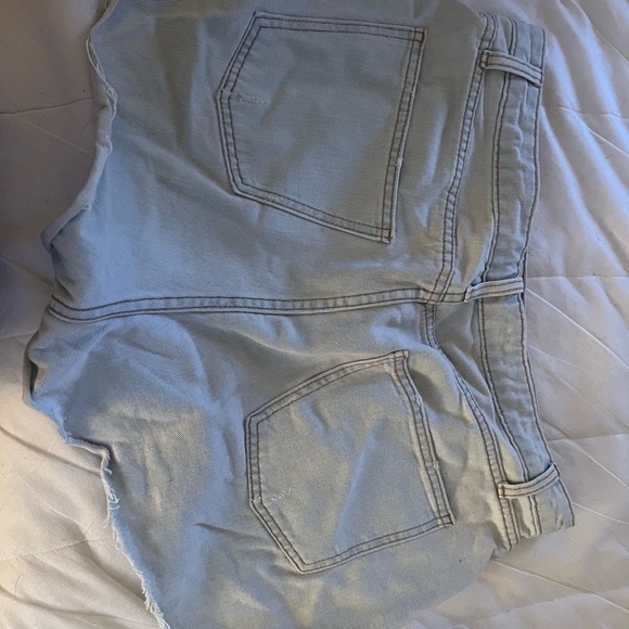 Light Wash Wild Fable High Rise Jean Shorts - Picture 5 of 5